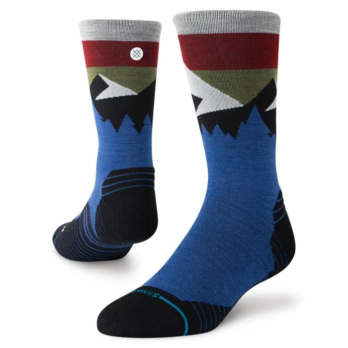 Stance Light Performance Wool Crew Socks Light Wool 8211 Cobaltblue MenWomen Crew