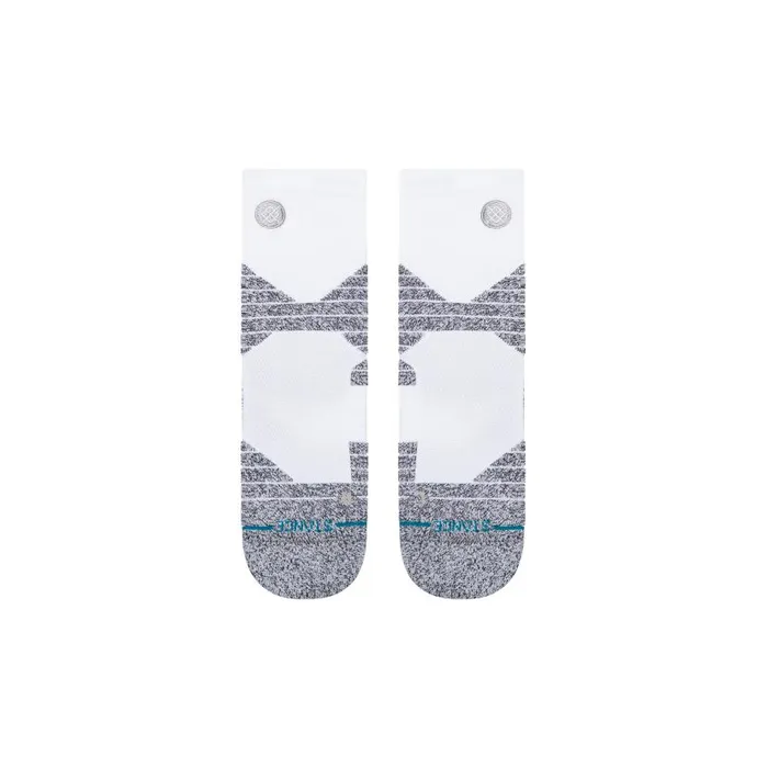 Stance Medium Performance Quarter Socks Icon Sport 8211 White MenWomen Quarter