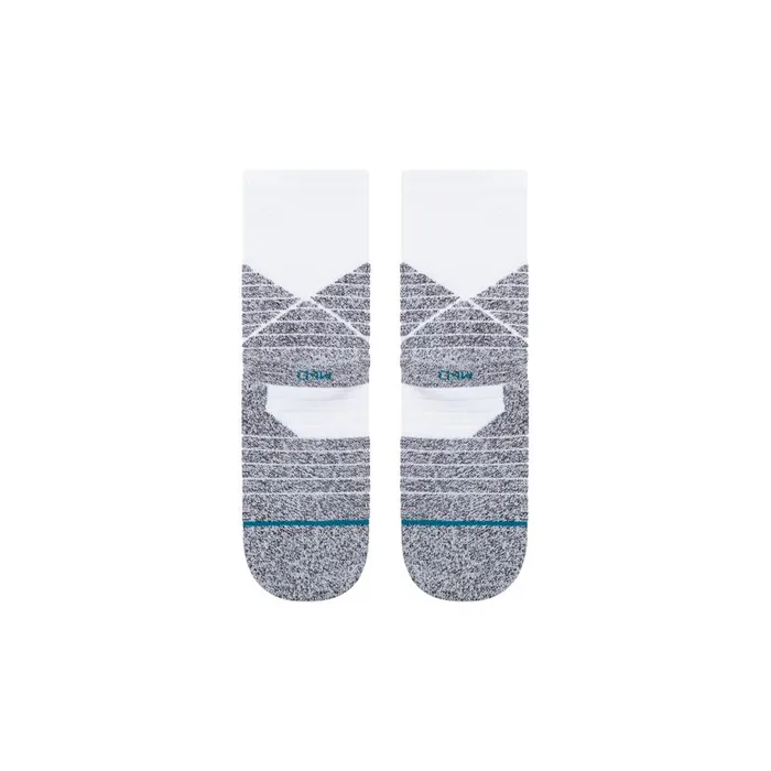 Stance Medium Performance Quarter Socks Icon Sport 8211 White MenWomen Quarter