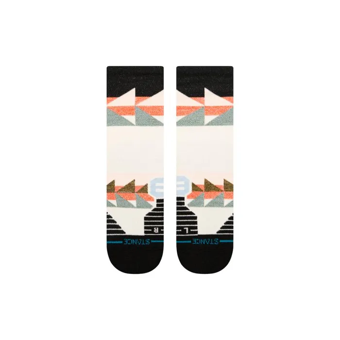 Stance Medium Performance Wool Crew Socks Mid Tri 8211 Black Women Crew