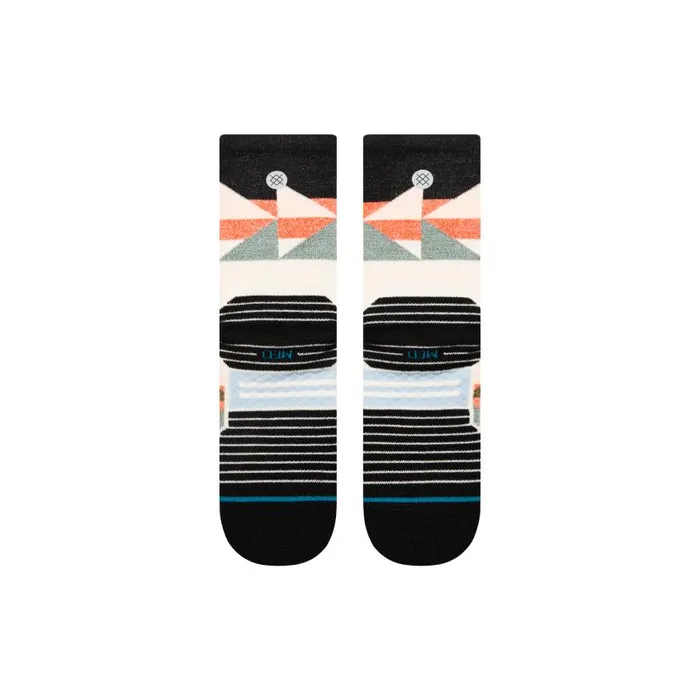 Stance Medium Performance Wool Crew Socks Mid Tri 8211 Black Women Crew