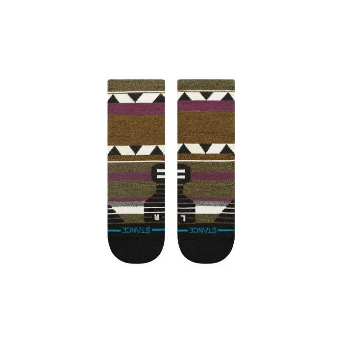 Stance Medium Performance Wool Quarter Socks Climbers 8211 Green MenWomen Quarter