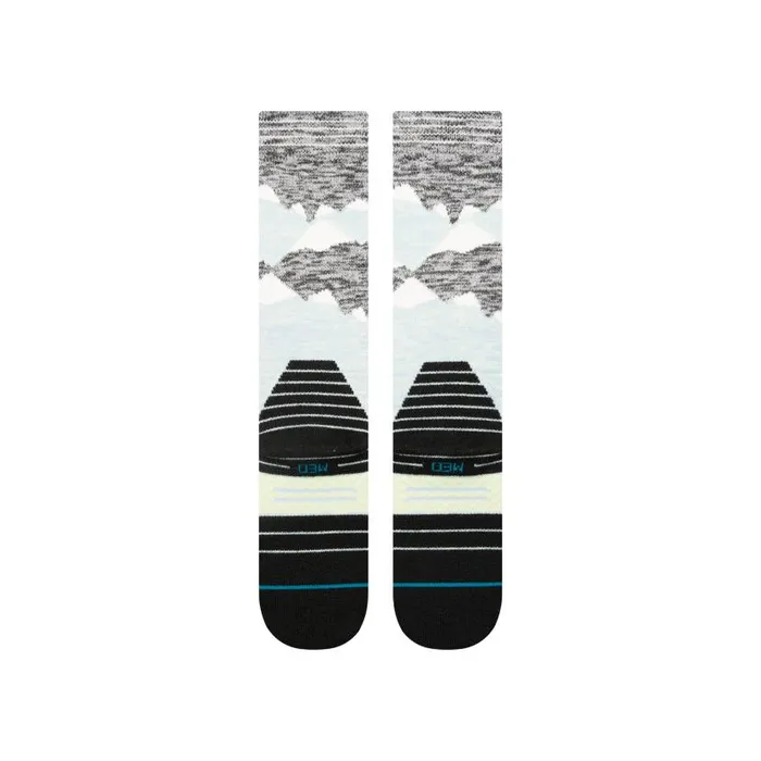 Stance Medium Performance Wool Snow Otc Socks Windy Peaks 8211 Green Men Over The Calf