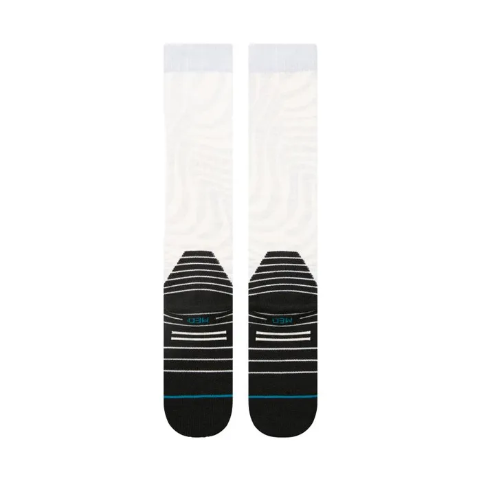 Stance Medium Poly Snow Otc Socks Directions 8211 Grey Men Over The Calf