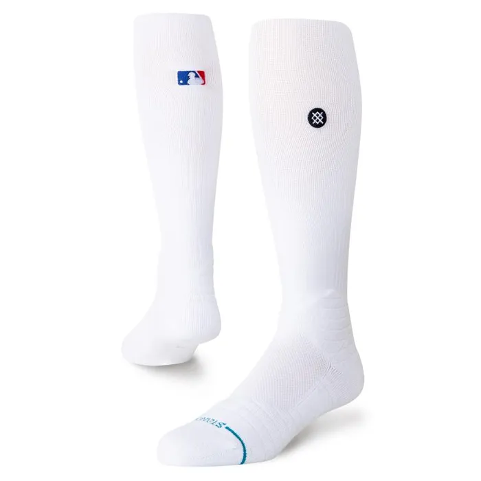 Stance Mlb Diamond Pro Otc Socks White Women Over The Calf