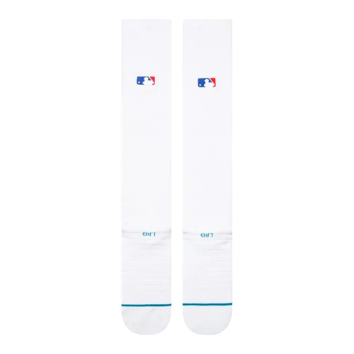 Stance Mlb Diamond Pro Otc Socks White Women Over The Calf
