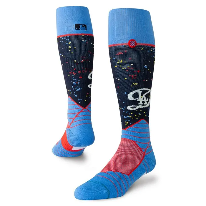Stance Mlb Los Angeles Dodgers 2024 City Connect Otc Socks Los Angeles Dodgers 8211 Blue WomenMen Over The Calf