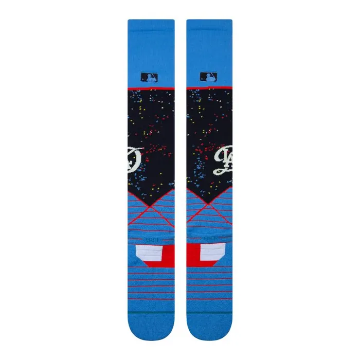 Stance Mlb Los Angeles Dodgers 2024 City Connect Otc Socks Los Angeles Dodgers 8211 Blue WomenMen Over The Calf