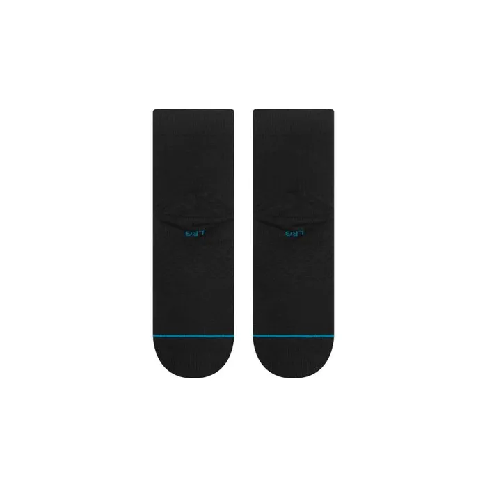 Stance Nba Logoman Quarter Socks Black MenWomen Quarter