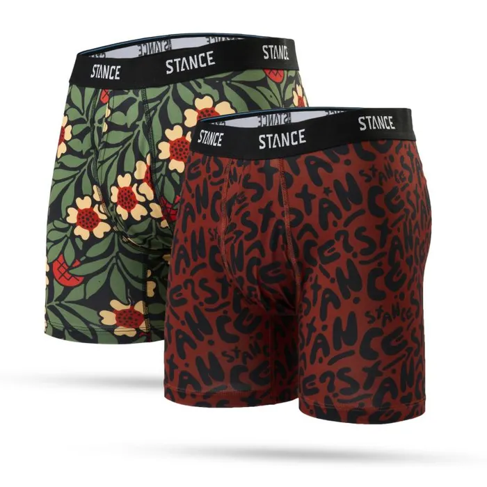 Stance Poly Boxer Brief 2 Pack Brand Love 8211 Multi Men Boxer Brief Packs