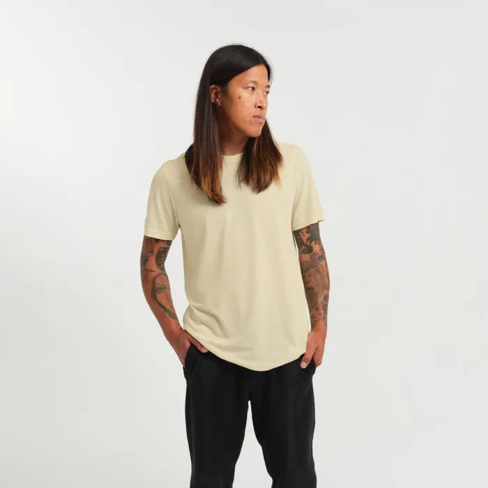 Stance Premiere Tee With Butter Blend Creme Brulee Men Shirts and Tees