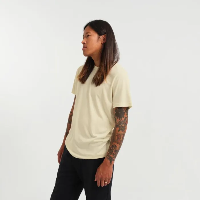 Stance Premiere Tee With Butter Blend Creme Brulee Men Shirts and Tees