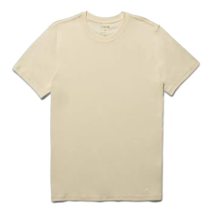 Stance Premiere Tee With Butter Blend Creme Brulee Men Shirts and Tees