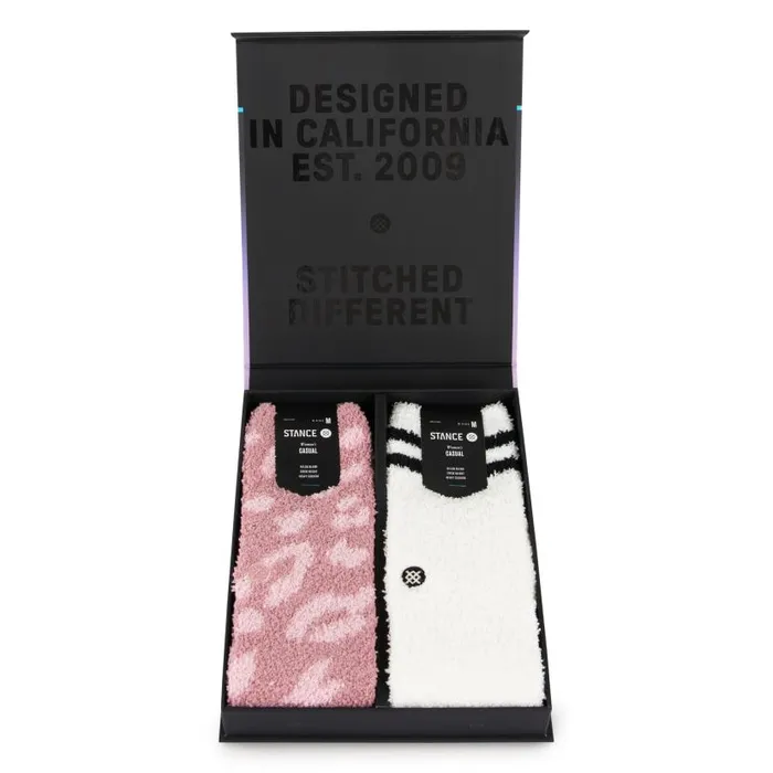 Stance Purfect Cozy Crew Socks Box Set Dustyrose Women Crew