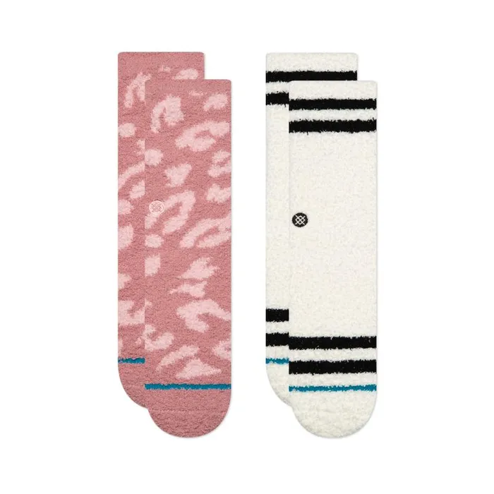 Stance Purfect Cozy Crew Socks Box Set Dustyrose Women Crew