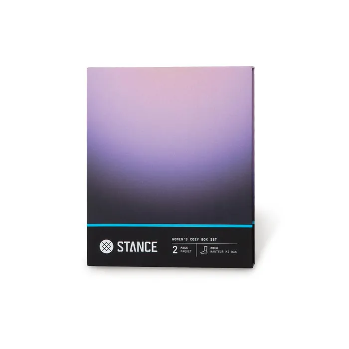 Stance Purfect Cozy Crew Socks Box Set Dustyrose Women Crew