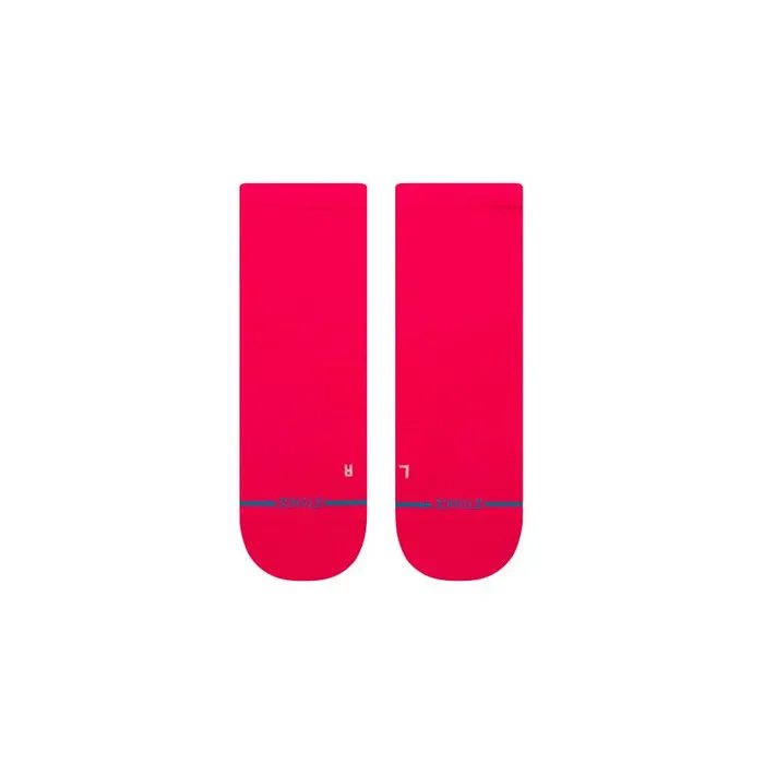 Stance Ultralight Performance Quarter Socks Iconic 8211 Magenta MenWomen Quarter