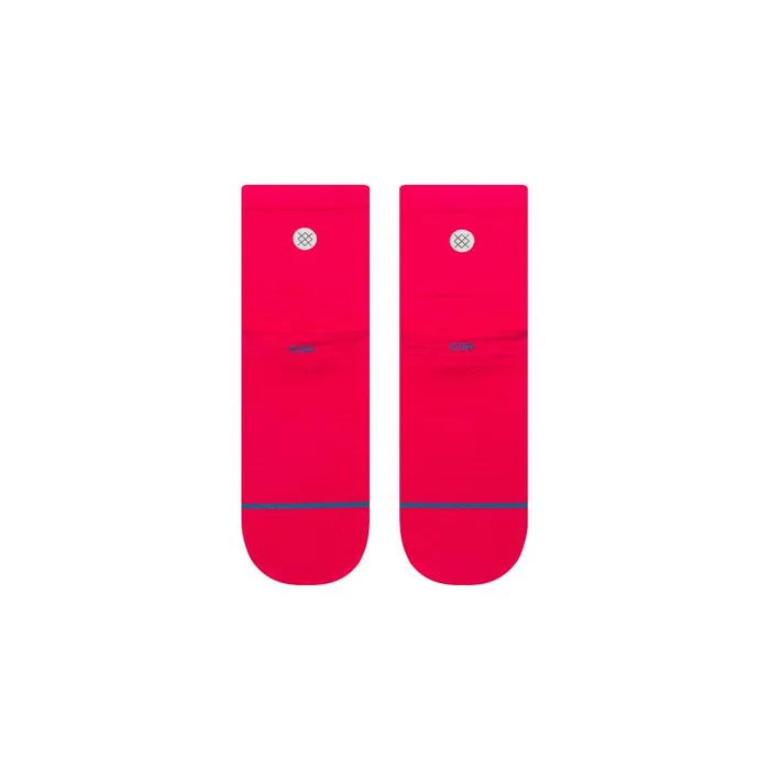 Stance Ultralight Performance Quarter Socks Iconic 8211 Magenta MenWomen Quarter