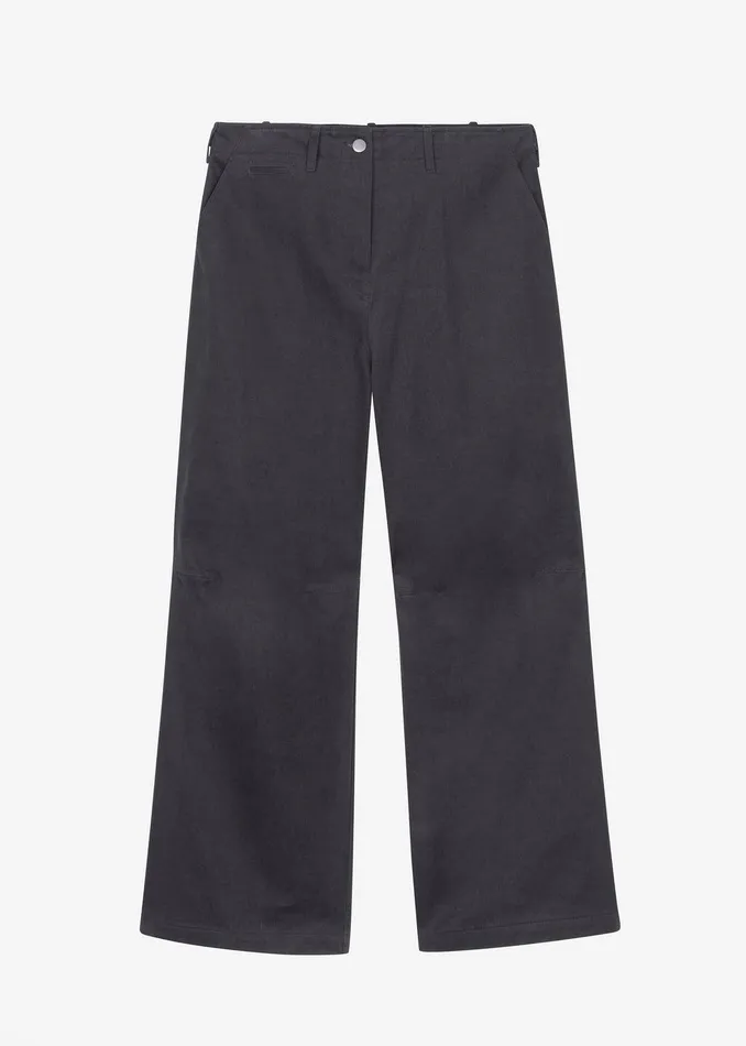 Stevan Denim Trousers 8211 Charcoal Women The Frankie Shop Clothing