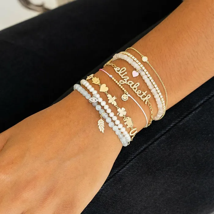 Sydney Evan Chain Bracelets Pure Gold Small MultiIcon Bracelet 8211 Women