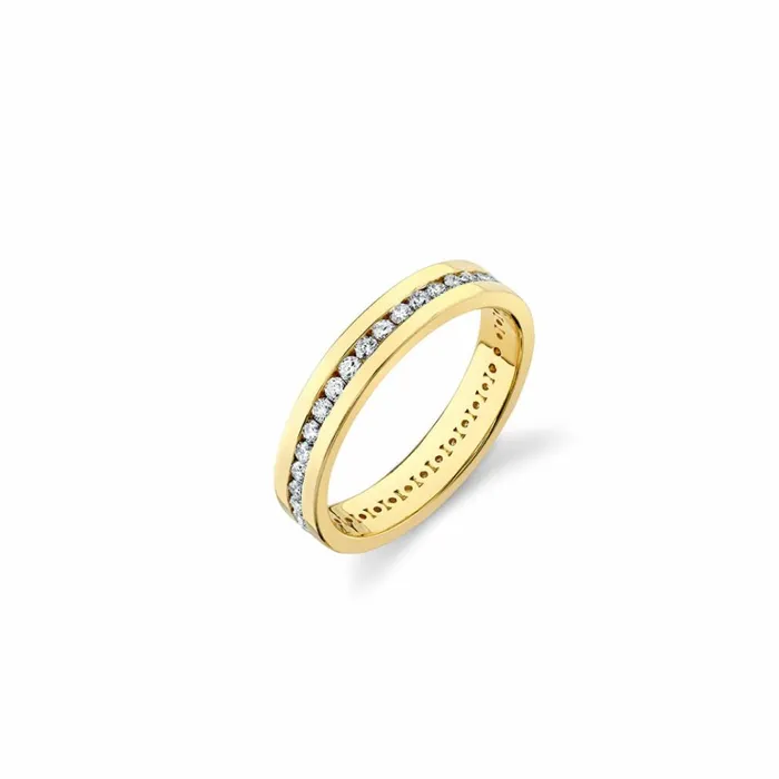 Sydney Evan Eternity Rings Gold and Diamond Channel Set Eternity Ring 8211 Women