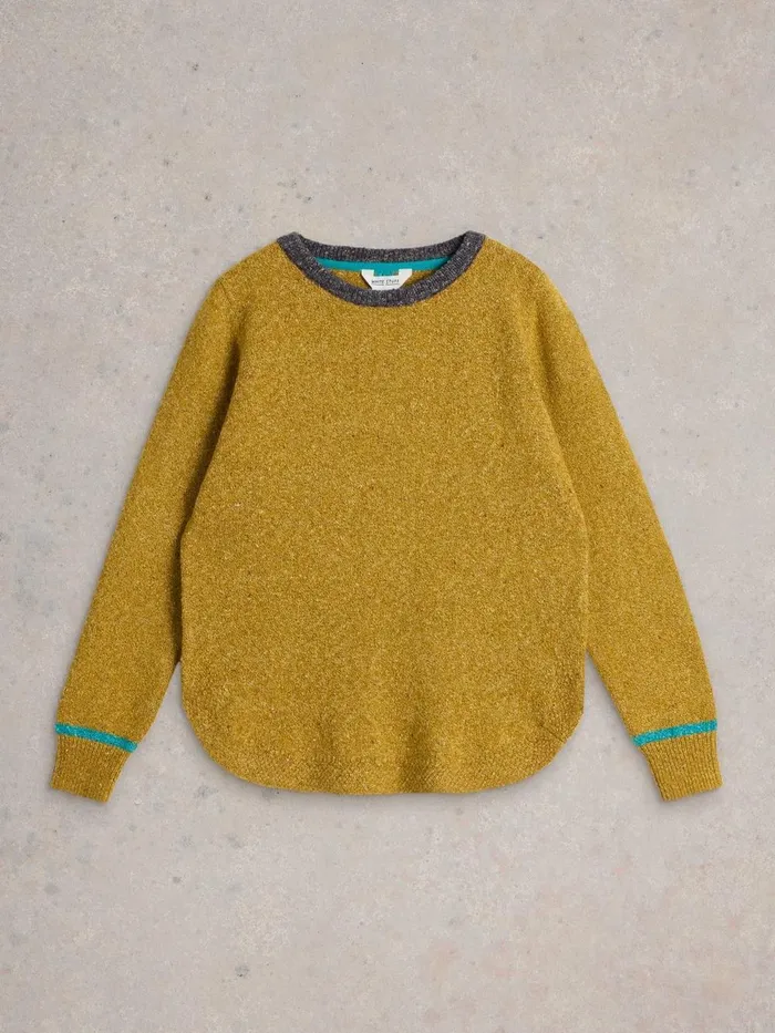 TALIA NEP JUMPER Chartreuse Multi Women White Stuff Knitwear TALIA NEP JUMPER Chartreuse Multi Women White Stuff Knitwear