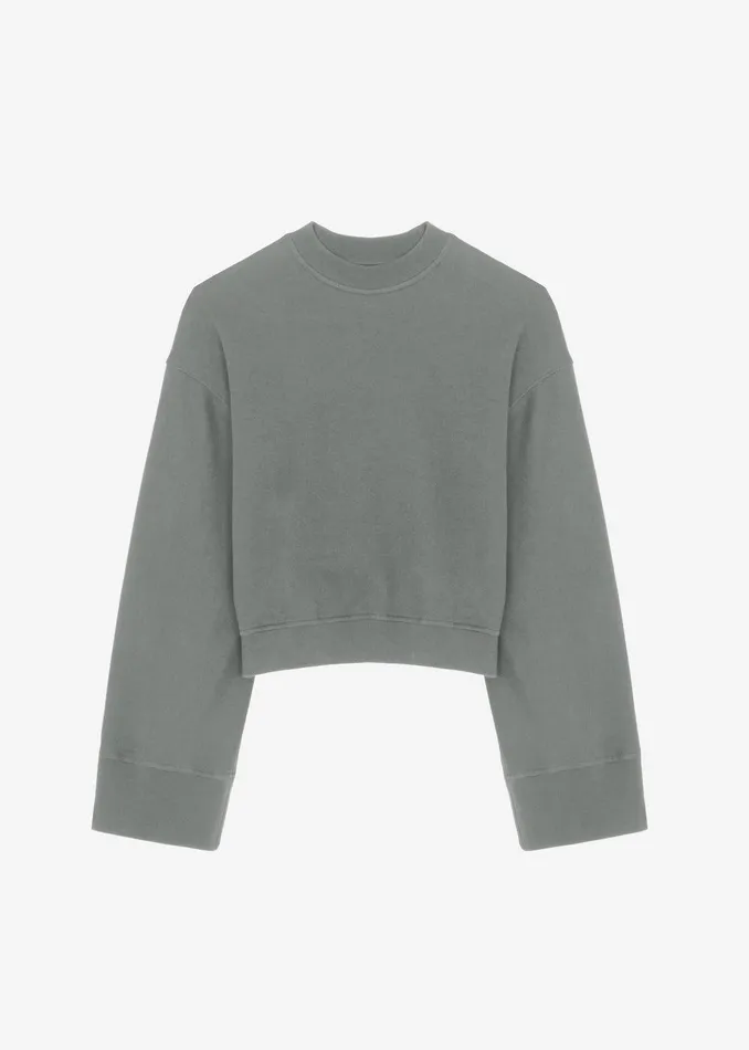 Talia Sweatshirt 8211 Light Khaki Women The Frankie Shop Clothing