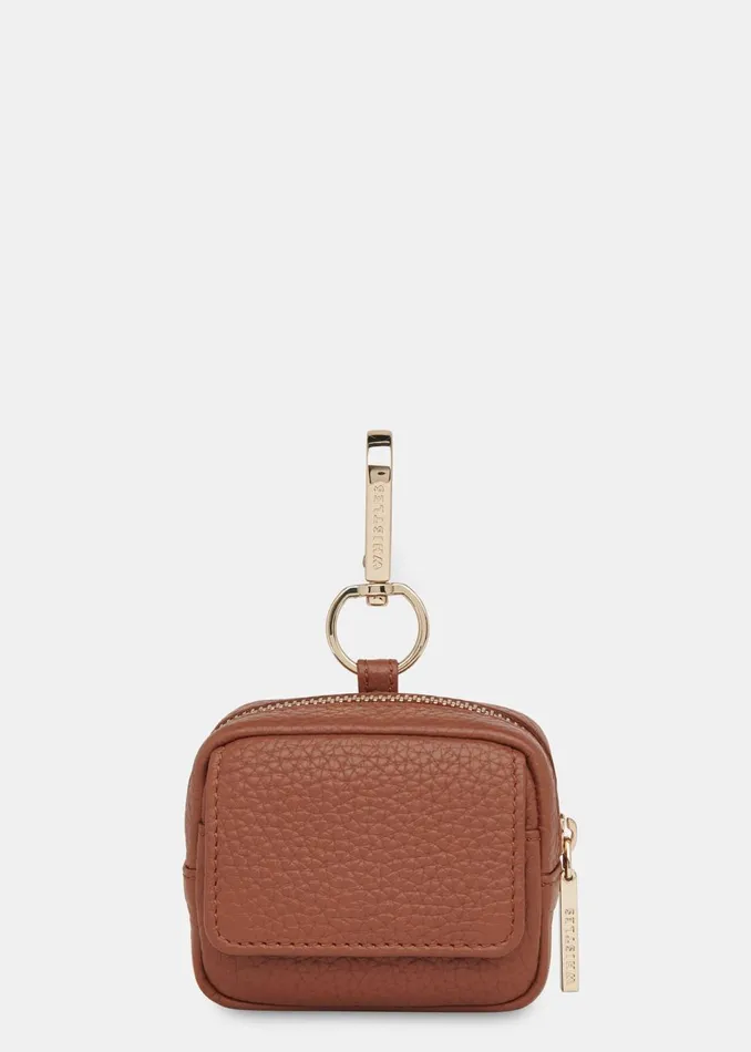 Tan Bibi Keyring Women Whistles Leather