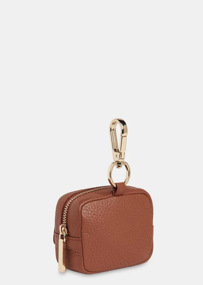 Tan Bibi Keyring Women Whistles Leather