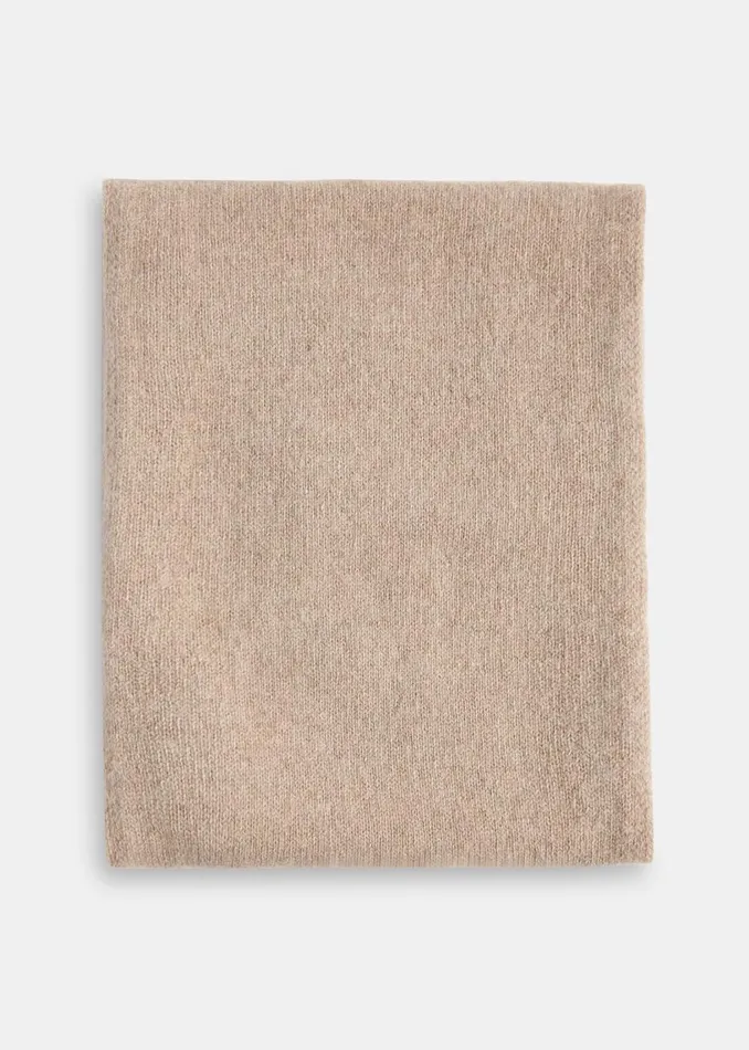 Taupe Cashmere Wool Blend Scarf Women Whistles Hats Gloves and Scarves