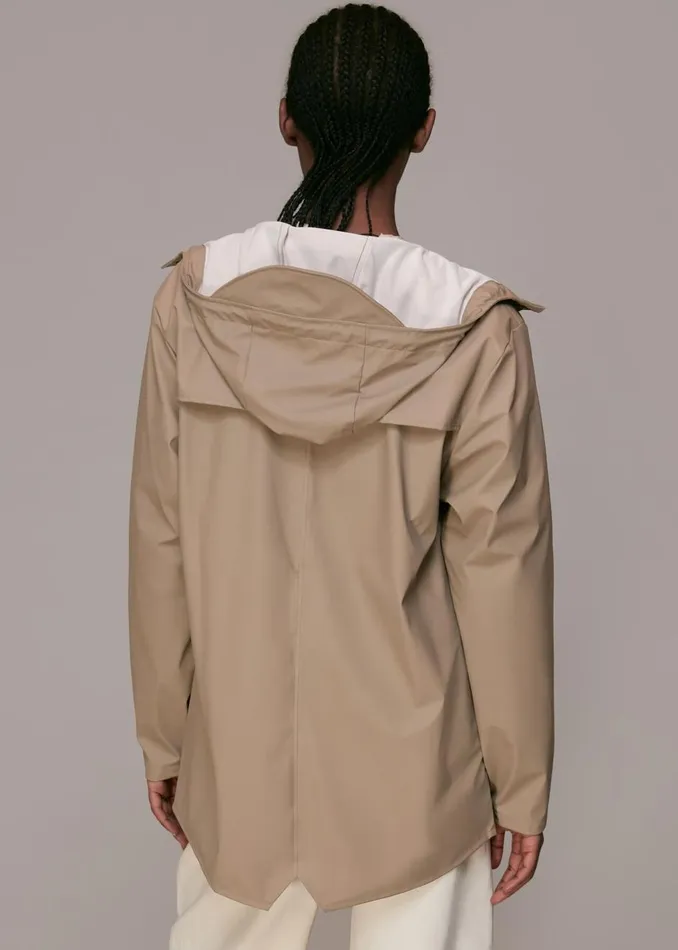 Taupe Rains Jacket Women Whistles Coats and Jackets