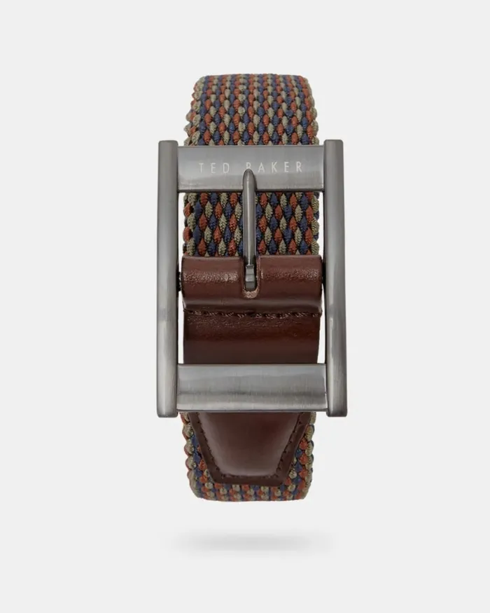 Ted Baker Belts Men COLUMM 8211 Reversible Elastic Belt Orange Ted Baker Belts Men COLUMM 8211 Reversible Elastic Belt Orange