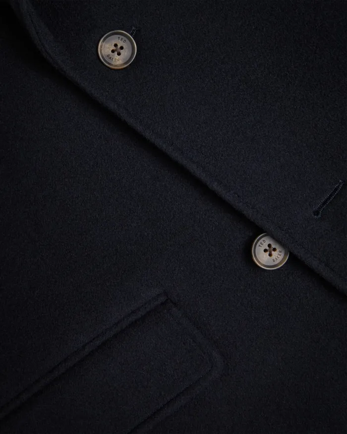 Ted Baker Coats and Jackets Men WILDING 8211 Wool Blend Overcoat Navy Ted Baker Coats and Jackets Men WILDING 8211 Wool Blend Overcoat Navy