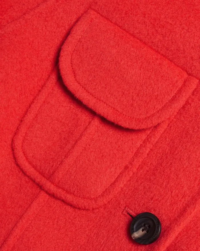 Ted Baker Coats and Jackets Women LESLIIY 8211 Round Neck Short Coat With Waist Belt Red Ted Baker Coats and Jackets Women LESLIIY 8211 Round Neck Short Coat With Waist Belt Red