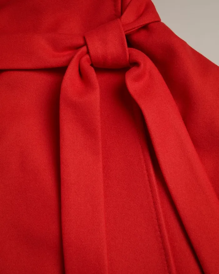 Ted Baker Coats and Jackets Women ROSE 8211 Wool Wrap Coat Red