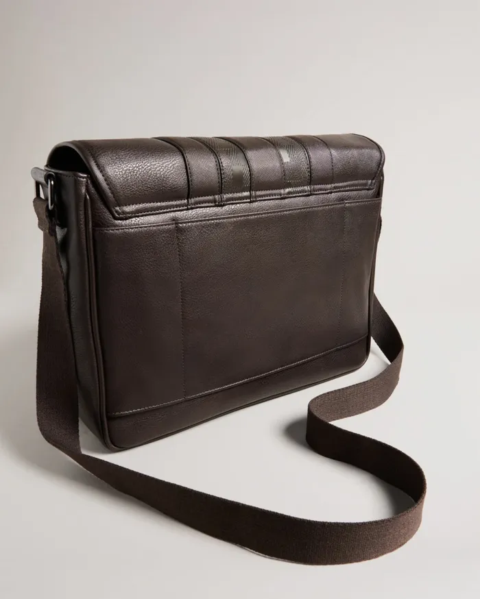 Ted Baker Cross Body Bags Men WAYVON 8211 House Check PU Messenger Bag Brownchocolate Ted Baker Cross Body Bags Men WAYVON 8211 House Check PU Messenger Bag Brownchocolate