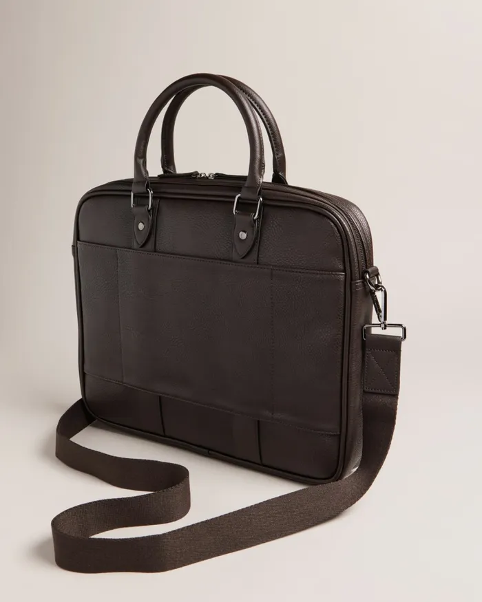 Ted Baker Document Bags Men WAYMON 8211 House Check PU Document Bag Brownchocolate Ted Baker Document Bags Men WAYMON 8211 House Check PU Document Bag Brownchocolate