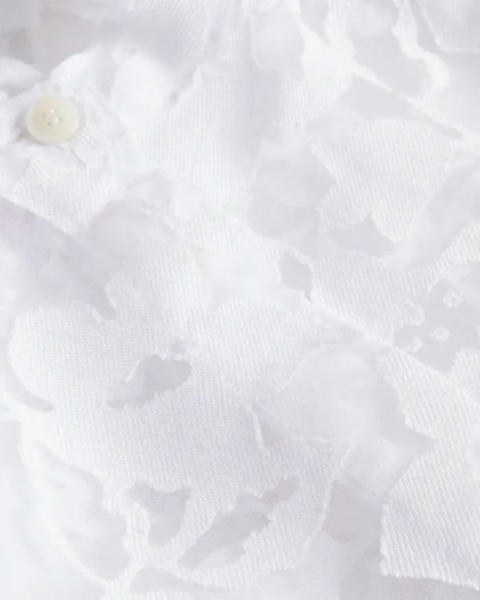 Ted Baker Dresses Women CLAAREY 8211 Tiered Devor Midi Dress White Ted Baker Dresses Women CLAAREY 8211 Tiered Devor Midi Dress White