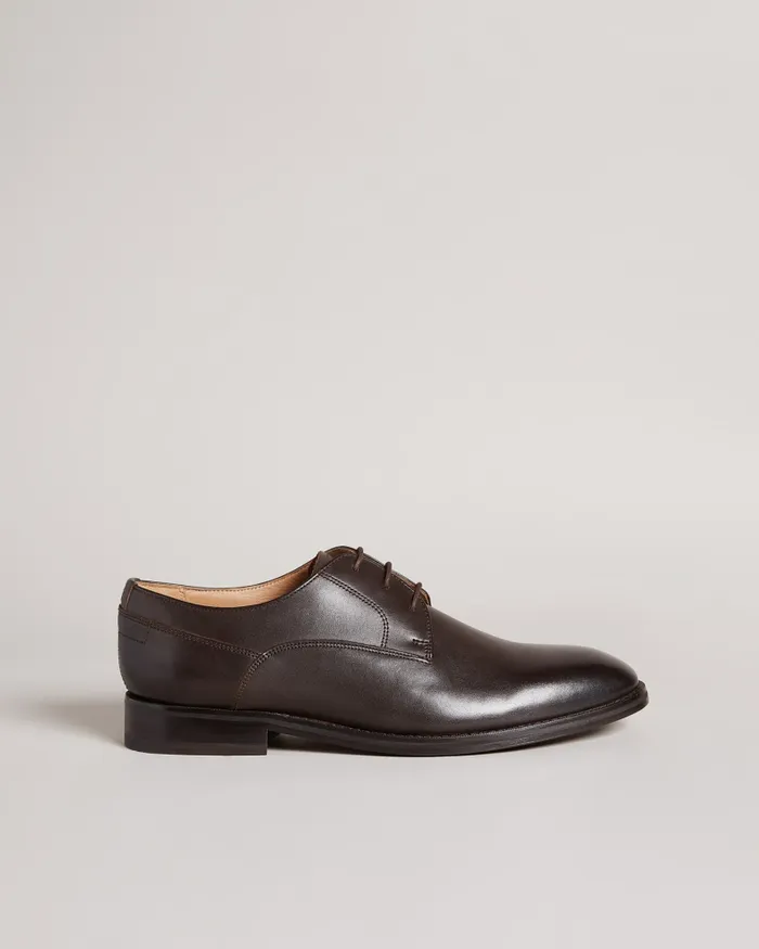 Ted Baker Formal Shoes Men KAMPTEN 8211 Formal Leather Derby Shoes Brown