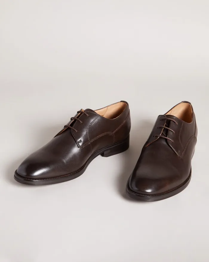 Ted Baker Formal Shoes Men KAMPTEN 8211 Formal Leather Derby Shoes Brown
