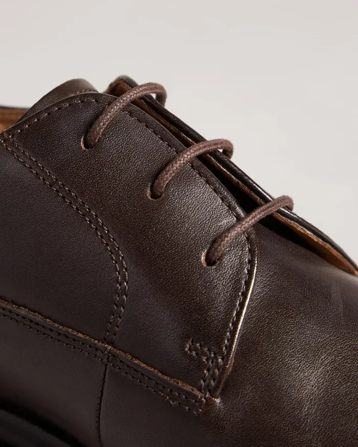Ted Baker Formal Shoes Men KAMPTEN 8211 Formal Leather Derby Shoes Brown