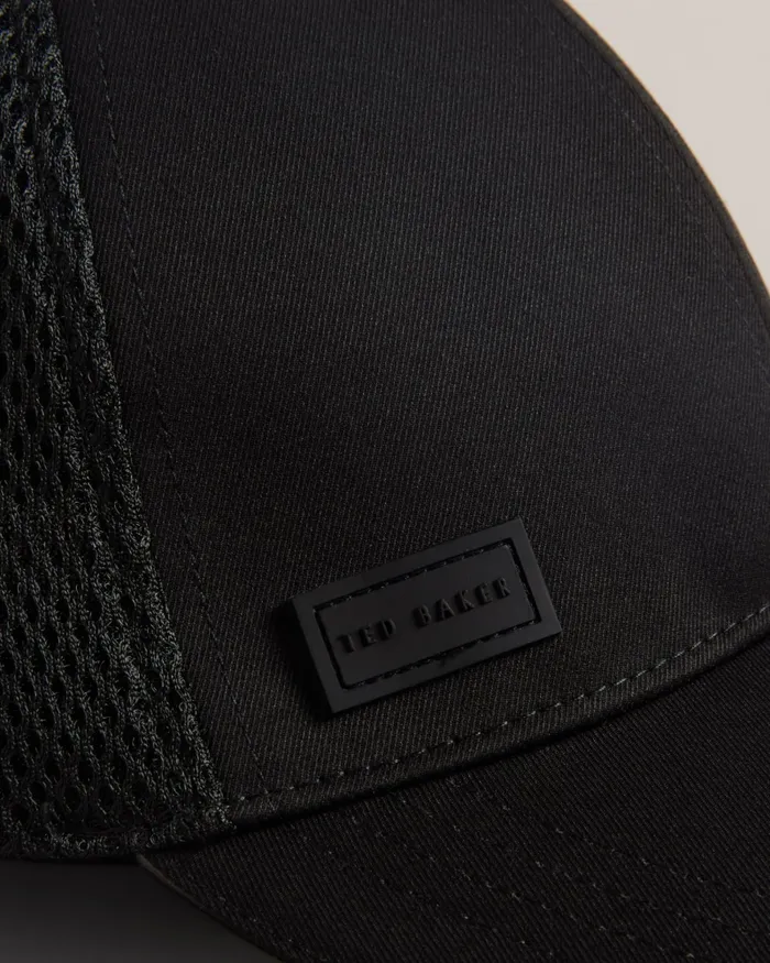 Ted Baker Hats and Caps Men ETHANNS 8211 Mesh Baseball Cap Black Ted Baker Hats and Caps Men ETHANNS 8211 Mesh Baseball Cap Black