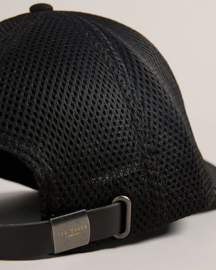 Ted Baker Hats and Caps Men ETHANNS 8211 Mesh Baseball Cap Black Ted Baker Hats and Caps Men ETHANNS 8211 Mesh Baseball Cap Black