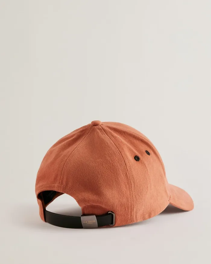 Ted Baker Hats and Caps Men FREDDS 8211 Branded Cap With Leather Strap Nudepink