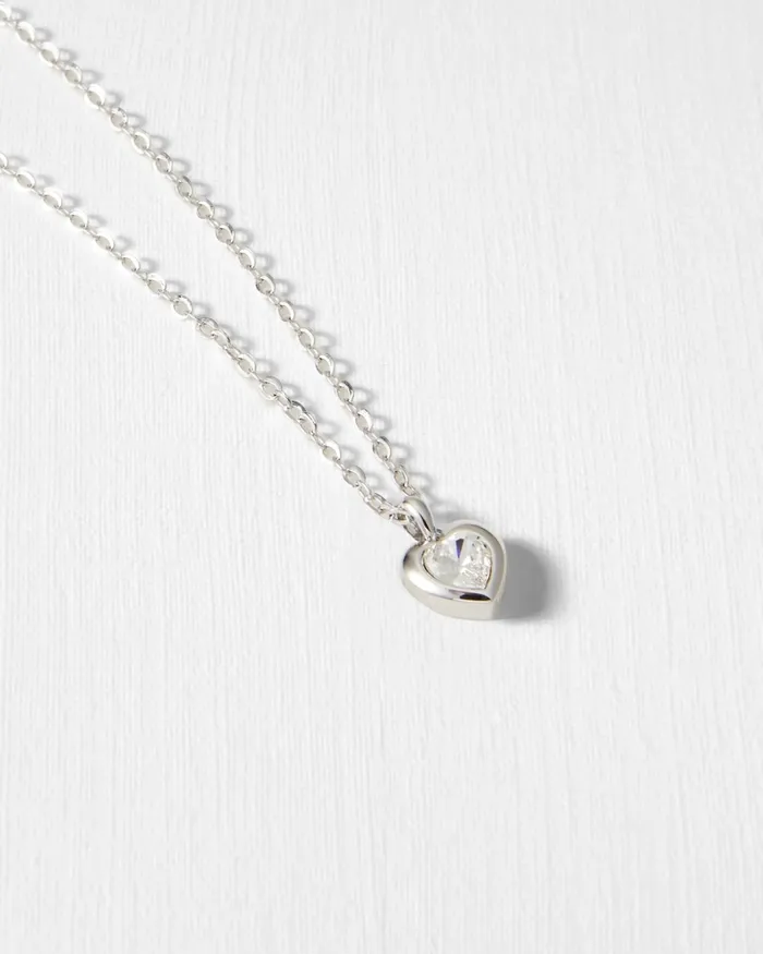 Ted Baker Jewellery Women HANNELA 8211 Crystal Heart Pendant Crystal