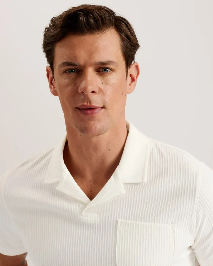 Ted Baker Polo Shirts Men ARKES 8211 Regular Fit Polo Shirt White Ted Baker Polo Shirts Men ARKES 8211 Regular Fit Polo Shirt White