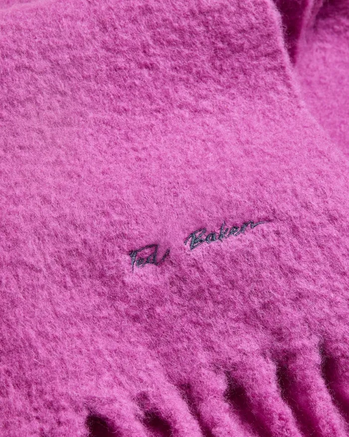 Ted Baker Scarves Women SHELMAS 8211 Branded Skinny Scarf Pink Ted Baker Scarves Women SHELMAS 8211 Branded Skinny Scarf Pink