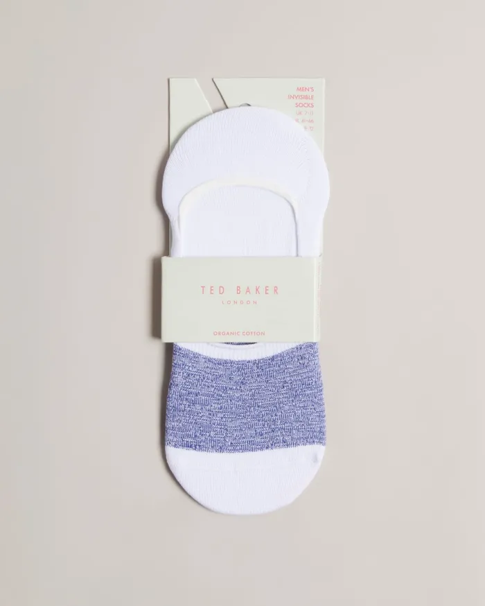 Ted Baker Socks Men NOSOCK 8211 Invisible Socks White