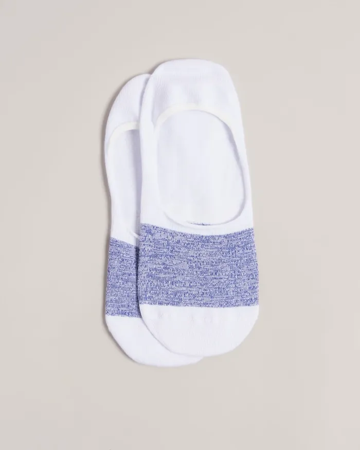 Ted Baker Socks Men NOSOCK 8211 Invisible Socks White
