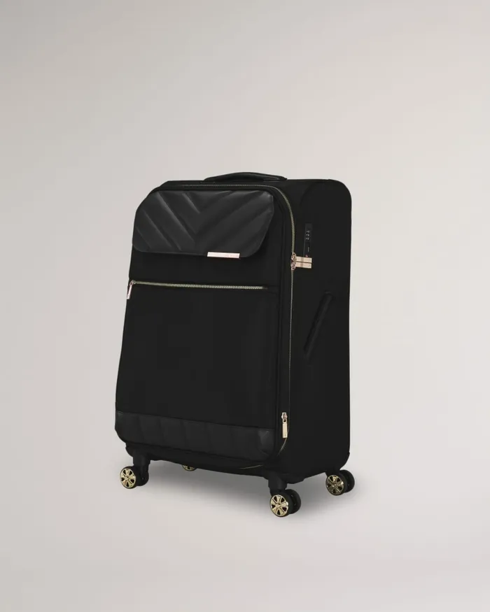 Ted Baker Suitcases and Travel Bags Women ARIIAN 8211 Softside Medium Trolley Case Black Ted Baker Suitcases and Travel Bags Women ARIIAN 8211 Softside Medium Trolley Case Black